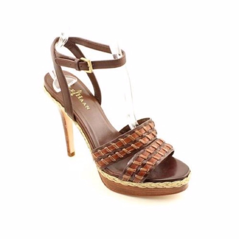 Cole Haan Brown Vanessa Sandals